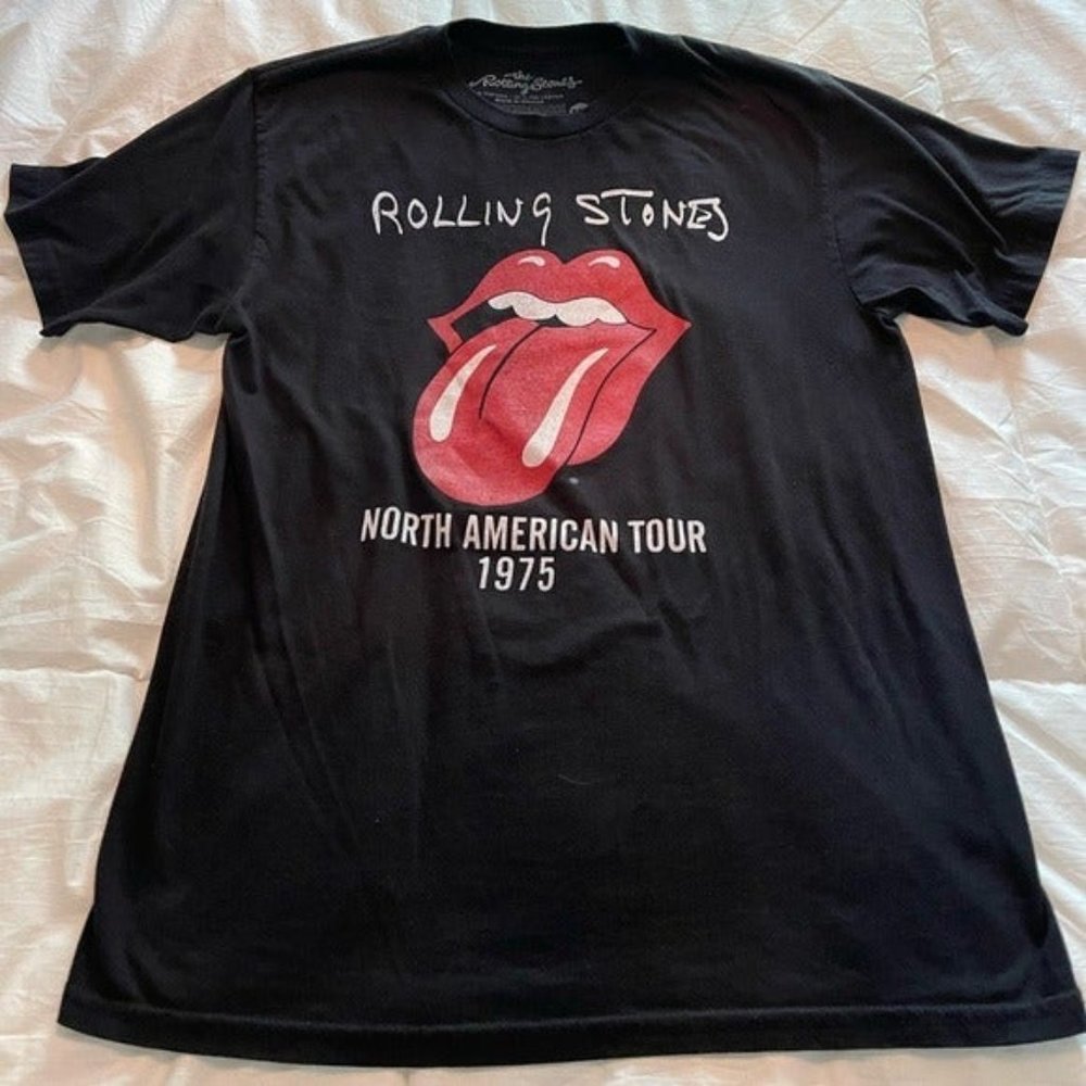 Rolling Stones T-Shirt - Black - Medium - Not Vintage